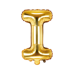 Bogstav Ballon Guld I 35 cm