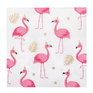 Flamingo Servietter | 20 stk.